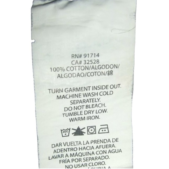 Armani Exchange Jeans Distressed Splatter Holes Grunge Punk alt egirl Short P - Picture 12 of 13